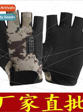 Tactical gloves half finger men women -slip wear-resistant o