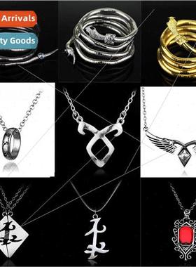 Cy bones ring necklace Europe Uned States film around orname