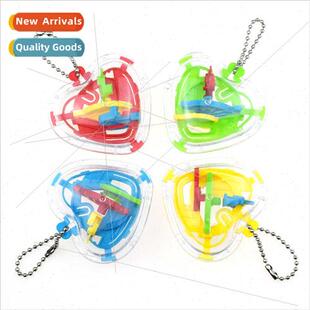 Children intellectual mini maze maze heart-shaped three-dime