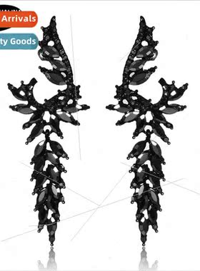 Fashion temperament luxury retro drop earrings female exagge