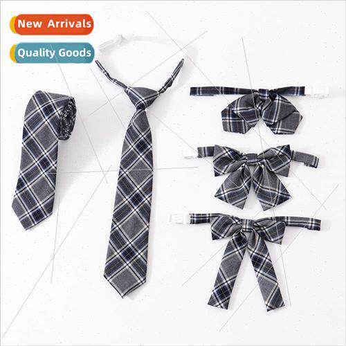 JK Tie Student jk Unim Bow Tie Shirt Unim Accessories Gray C