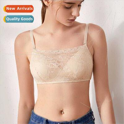 Mulberry silk bra summer new silk thin whout steel ring unde