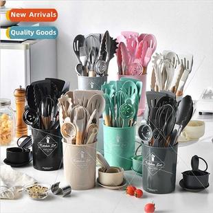 34pcs Non Stick licone Measuring Utensils Spatula Cup Kchen
