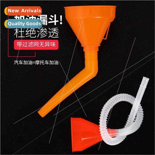 Fuel funnel large diameter add gasoline oil fuel asure car m
