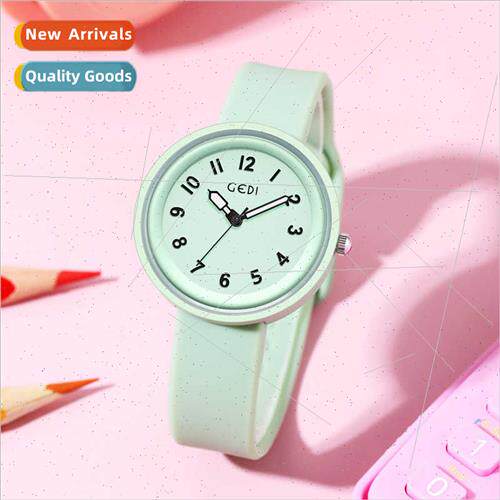 mple high value silicone watch candy color student watch new