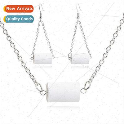 Europe Uned States new fashion personaly toilet paper earrin