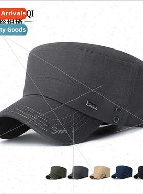 Men spring fall seasons fashion iron label SPORT flat cap ou