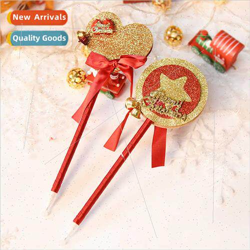Christmas gift ballpoint pen love bow children magic w2