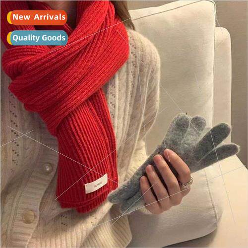 Korea Dongdaemun new scarf female autumn winter solid color