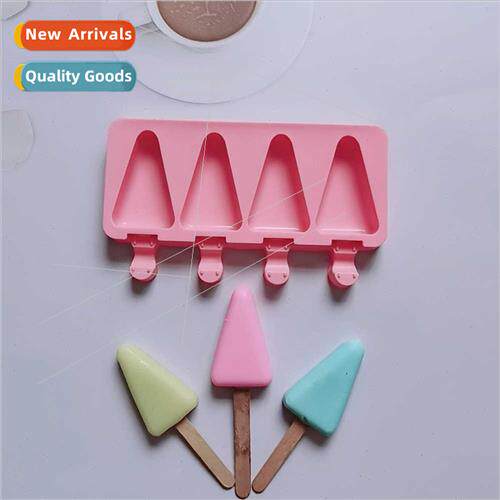 4-pack triangular ice cream 91 silicone mold cake ice cream