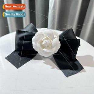 sense vinta home tie bow niche premium brooch camellia Han
