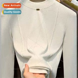 devel bottoming winter new fall threaded female 2023 shirt