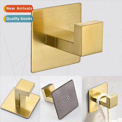 304 self-adhesive towel hooks hanging hooks no punch single