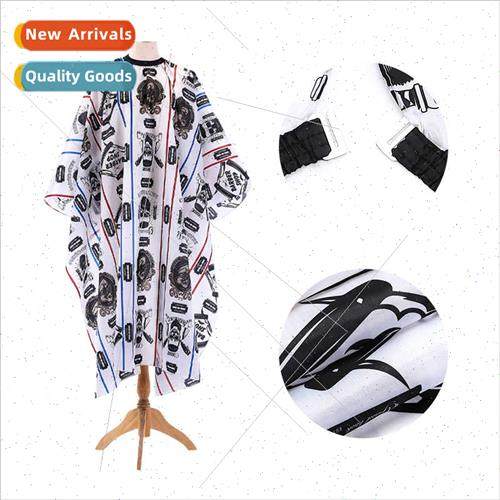 Perm dyeing shawl hair cutting tools printed shawl home barb