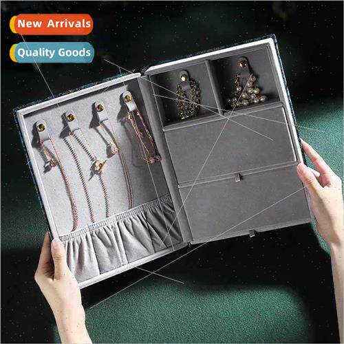 Jewellery box large capacy creative book necklace jewellery
