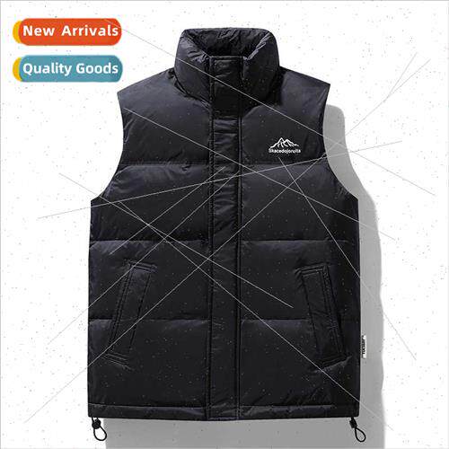 Fall winter down vest men Korean  nd thickening warm whe duc