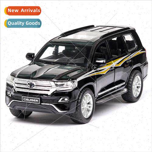 Alloy car model 1:32 Landcruiser wh sound light back to powe