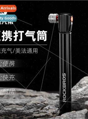 Pump high-pressure portable mini bike road mountain bike bas