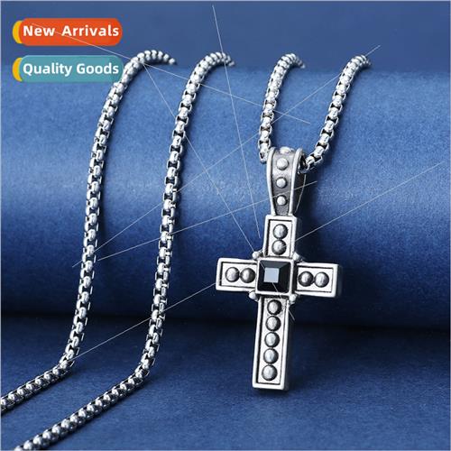 Vintage Hip Hop Cross Necklace che Hundred Personalized Acce