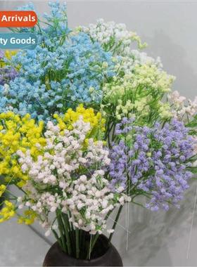 Foam starry sky fake flowers small fresh living room wedding