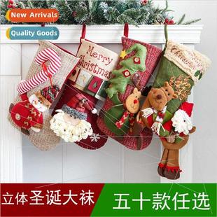 stockings bags large gift candy Eve Christmas