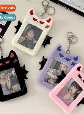 Bat Devil plush card holder Korea ins Polaroid goo card meal