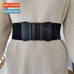 Down jacket belt female decorative skirt wide simple versati