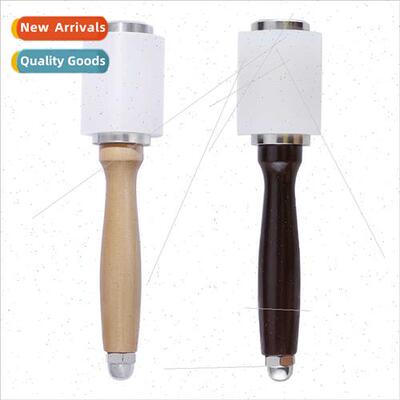 DIY leather tools T-type leather carving hammer Nylon hammer