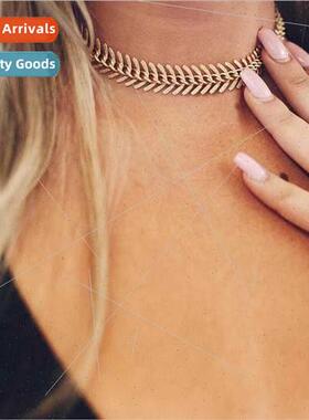 Europe mple Ms. exquise necklace fashion aircraft fishbone c