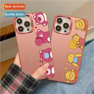 Double-layer color silver 适用apple 15promax phone case cart