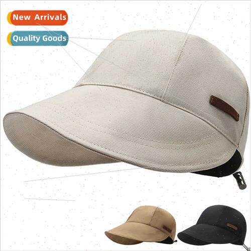 Spring Autumn new short brim outdoor face-shading sun hat sh