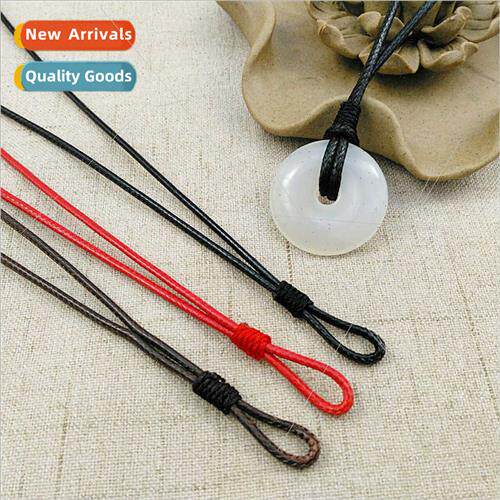 Wax Rope Necklace Rope DIY Handmade High-grade Adjustable Bl