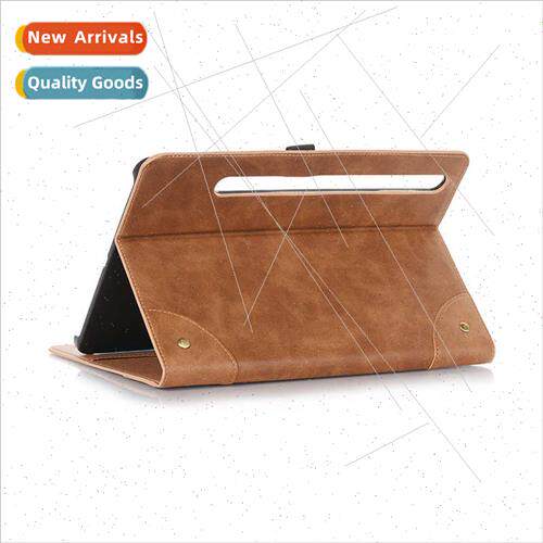 适用Samsung Tab S7 Tablet Case T870 T875 Retro Book Hibernat