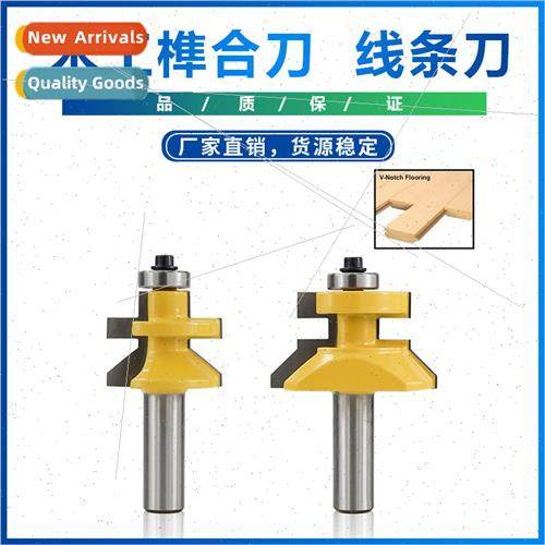 New 1/2 Shank Mortise V Groove Floor Router Milling Cutter W