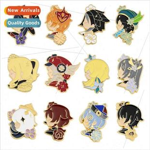 anime original niche second simple cos game brooch New God