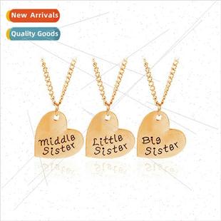 jewelry three sets big/mid/l s sisters girlfriends love set
