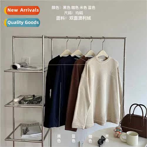 8838 Oly Fleece Sweatshirt Men Women Double ded Fleece Soft