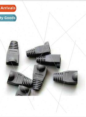 Crystal Head Gray Sleeve Network Cable RJ45 Protective Sleev