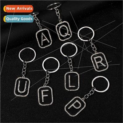 mple diamond 26 letters alphabet keychain men women  schoolb