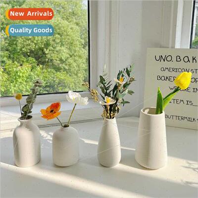 Europe ceramic plain embryo vase ornament dried flowers flow