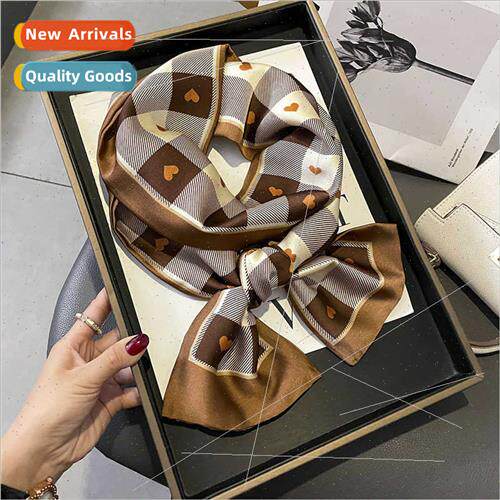 Korean  checkerboard checkerboard love flat angle thin narro