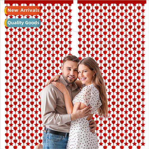 Valentines Day decoration rain curtain holiday party wedding