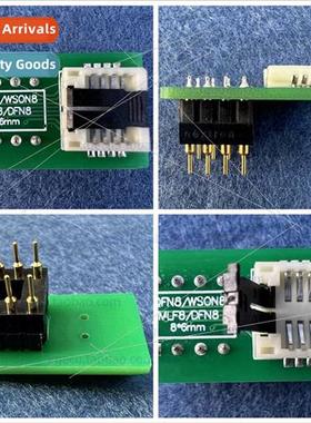 QFN8 WSON8 MLF8 TO DIP8 Adapter Burner 6*5 or 8*6 mm Chip
