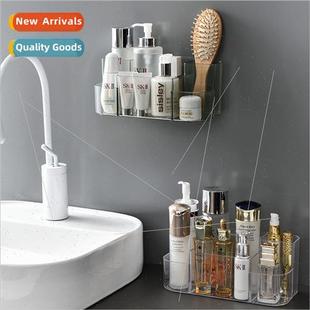 Cosmetic organizer desktop skincare shelf bathroom free wal