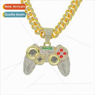 alloy full pendant hip Cuban machine hop game Europe diamond