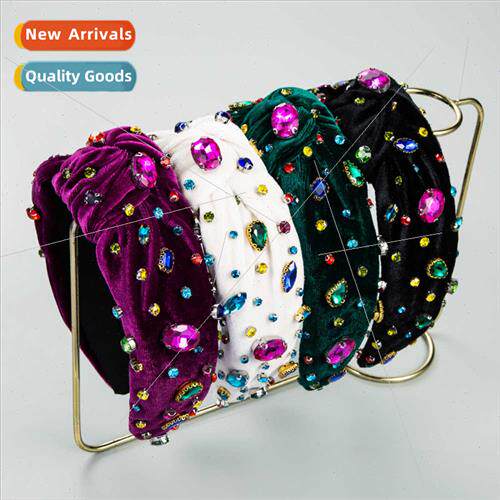 Hair bands Europe fashion new fabric full diamonds headband
