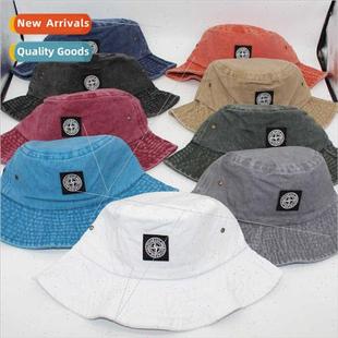 sunshade four brim fla short old universal Washed seasons