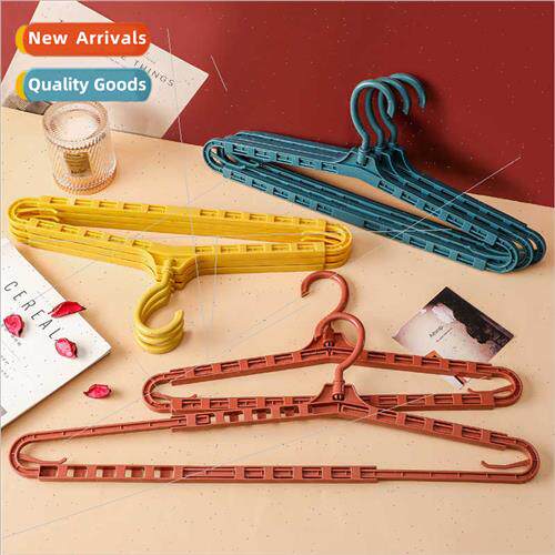 Retractable Traceless Clothes Rack Adult Clothes Rack Wet &