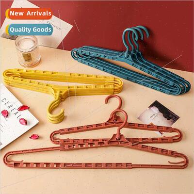 Retractable Traceless Clothes Rack Adult Clothes Rack Wet &