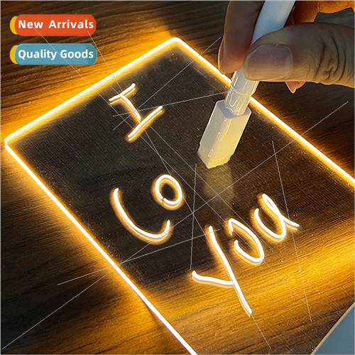 Note Board Creative Led ght ght USB Message Board Holida